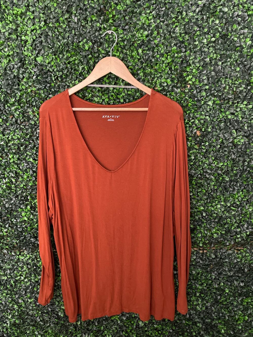Ava & Viv Plus size soft and comfortable Blouse Women’s size 3X